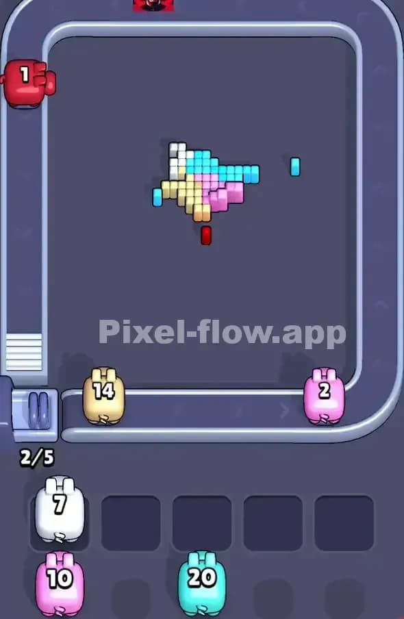 Pixel Flow Level 333 Solution 3