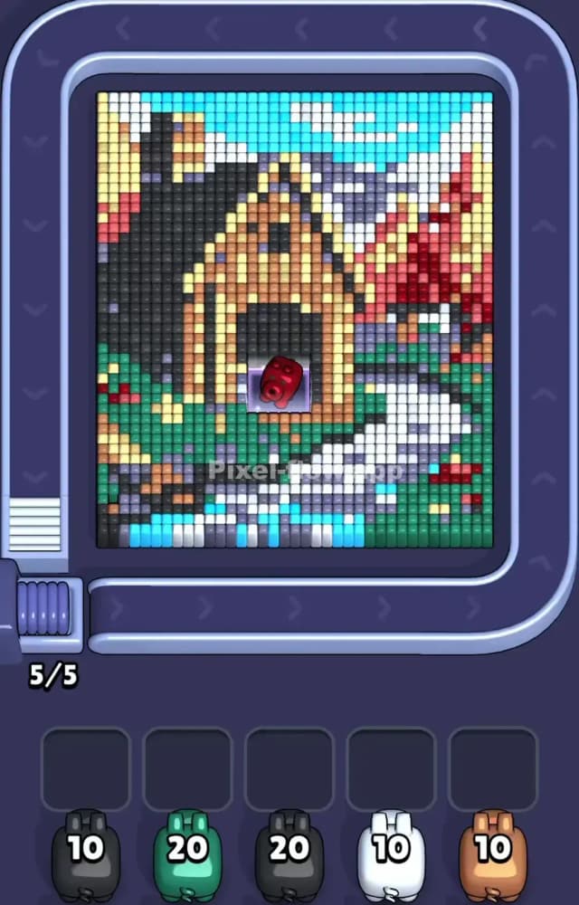 Pixel Flow Level 1239 Gameplay