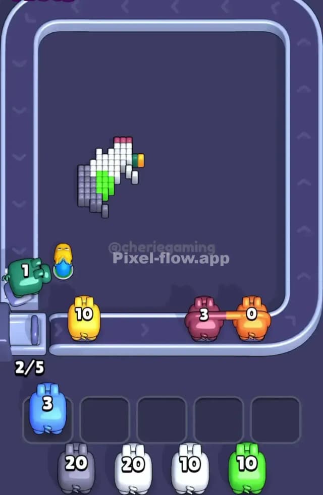 Pixel Flow Level 1610 Solution 3