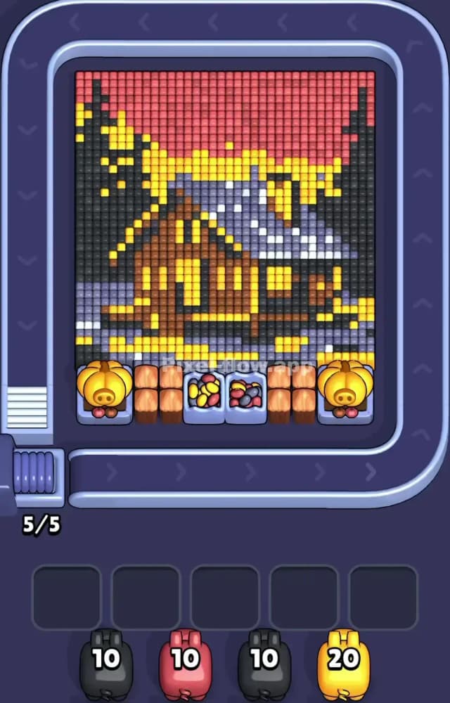 Pixel Flow Level 1266 Gameplay