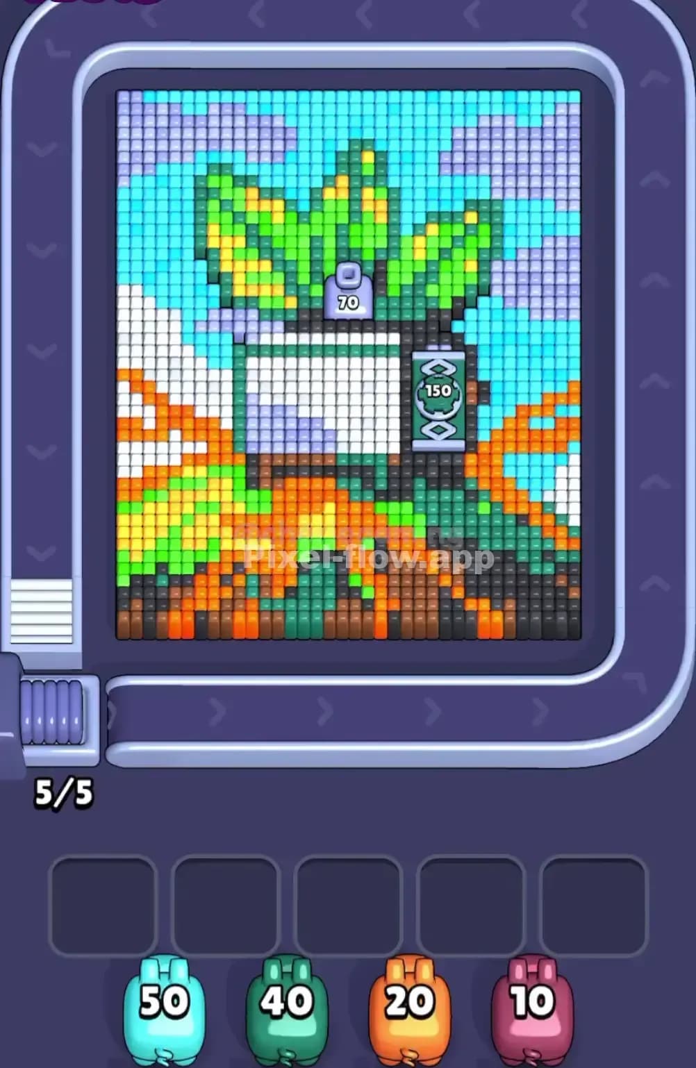 Pixel Flow Level 1709 Screenshot
