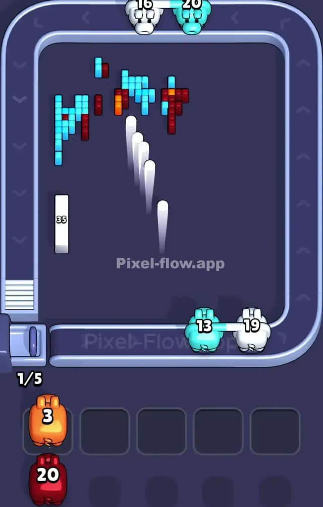 Pixel Flow Level 937 Solution 3