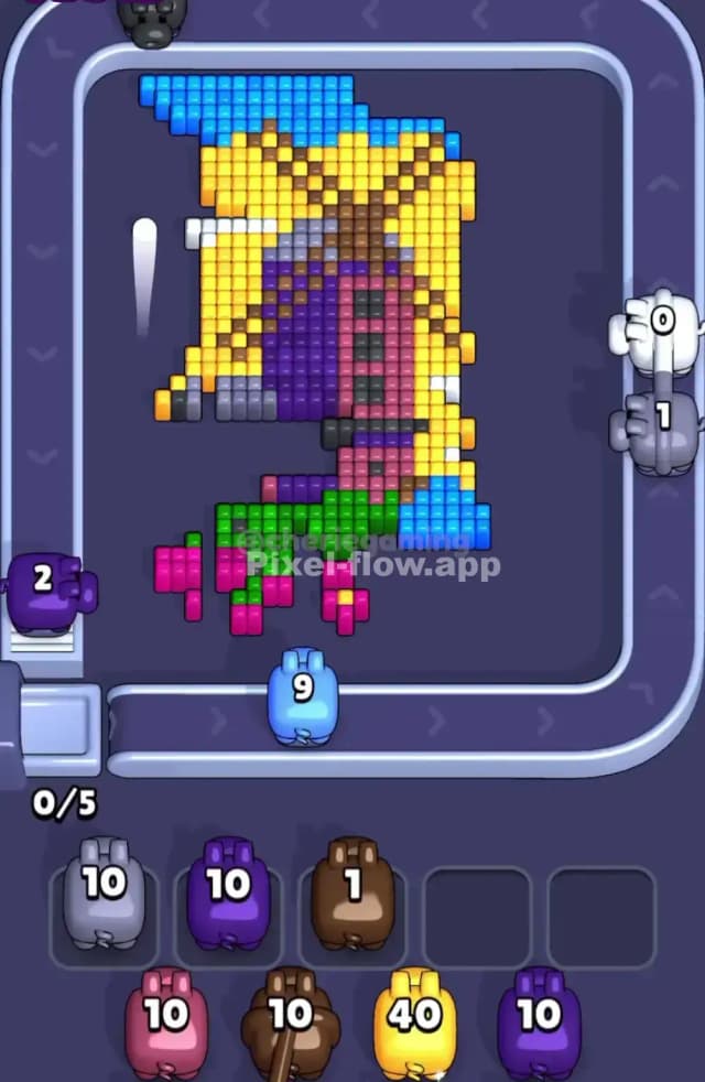 Pixel Flow Level 1713 Solution 2