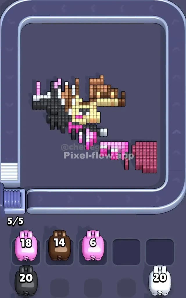 Pixel Flow Level 679 Solution 3