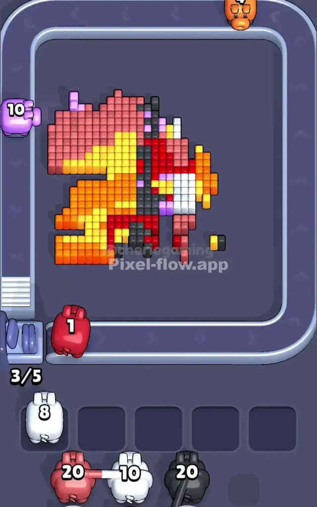 Pixel Flow Level 381 Solution 2