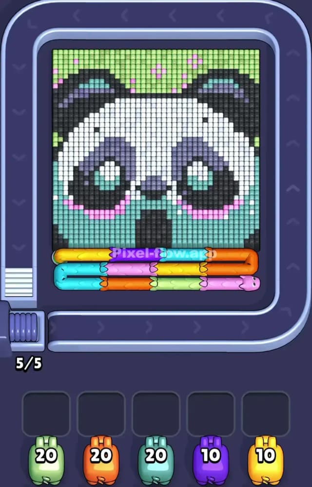 Pixel Flow Level 1167 Gameplay