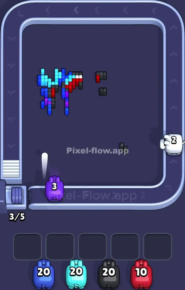 Pixel Flow Level 933 Solution 3