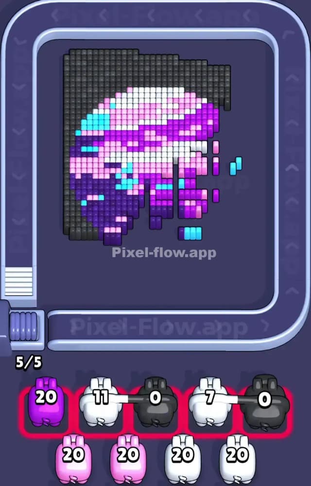 Pixel Flow Level 1093 Solution 2