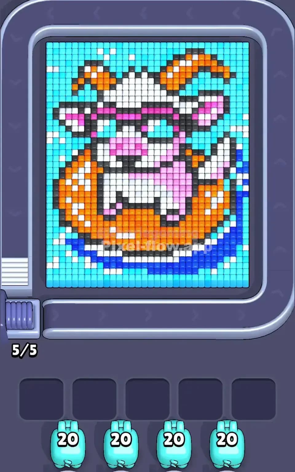 Pixel Flow Level 375 Screenshot