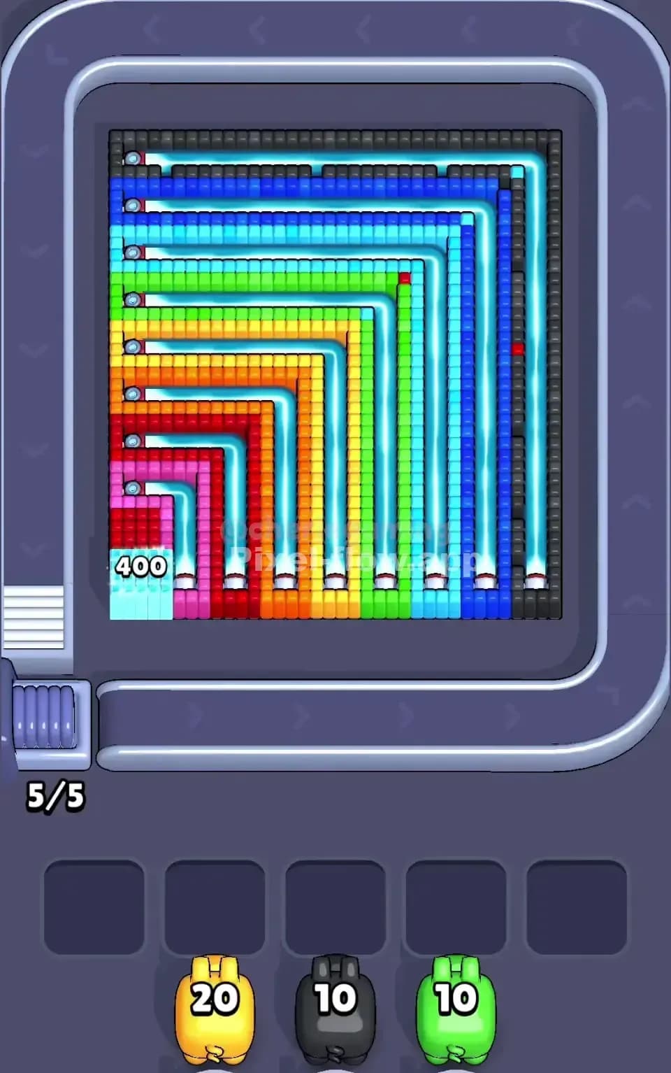 Pixel Flow Level 692 Screenshot
