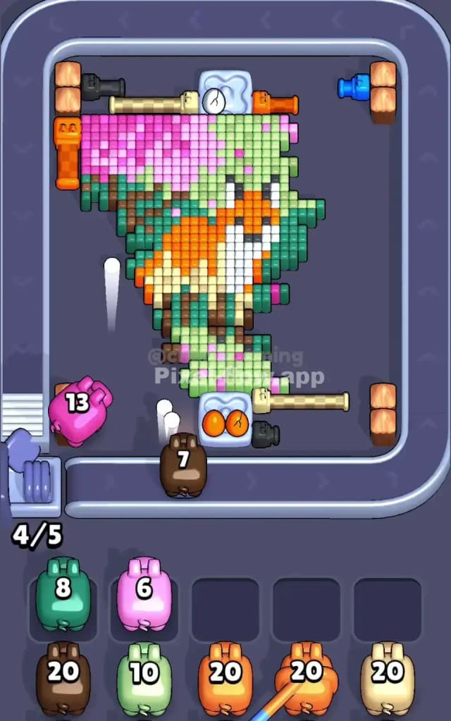 Pixel Flow Level 369 Solution 2