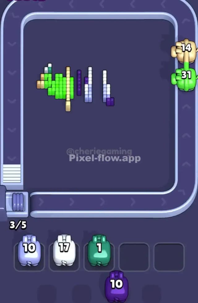 Pixel Flow Level 1760 Solution 3