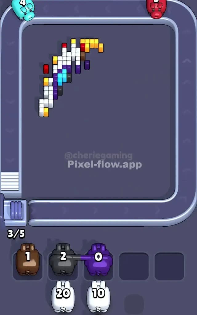 Pixel Flow Level 428 Solution 3
