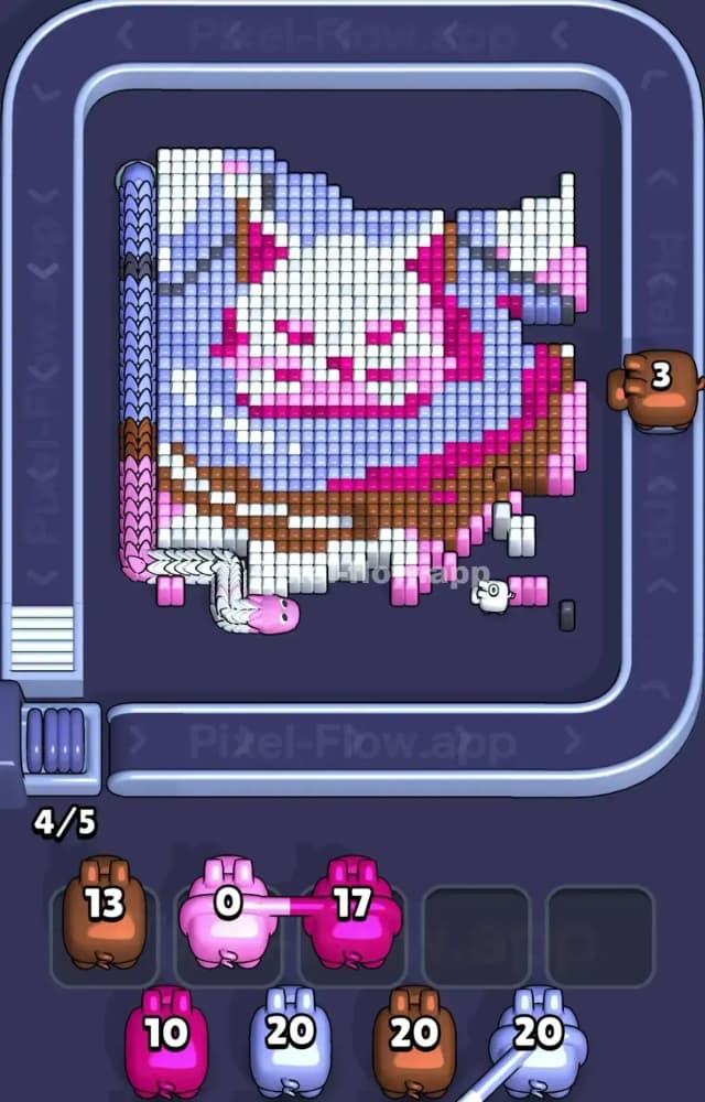 Pixel Flow Level 1371 Solution 2