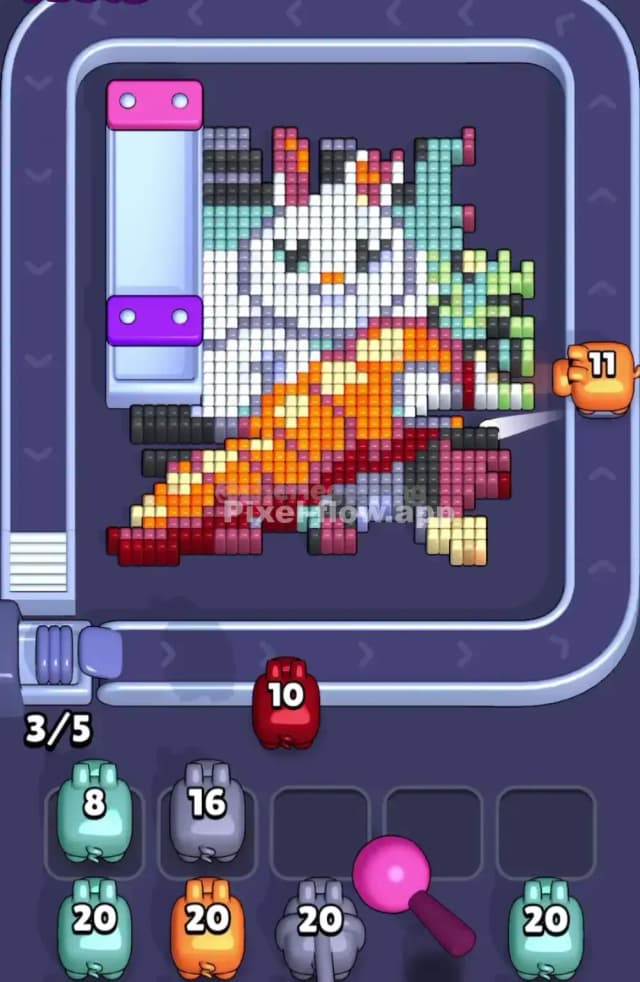 Pixel Flow Level 1617 Solution 1