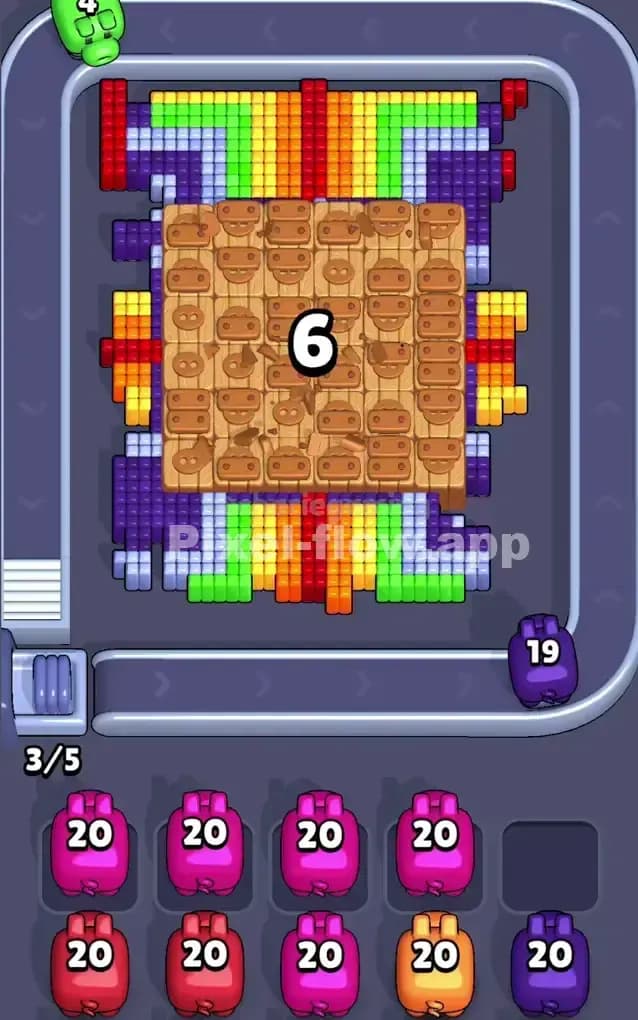 Pixel Flow Level 262 Solution 1