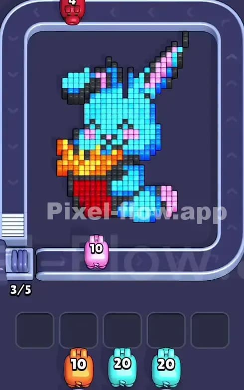 Pixel Flow Level 802 Solution 1