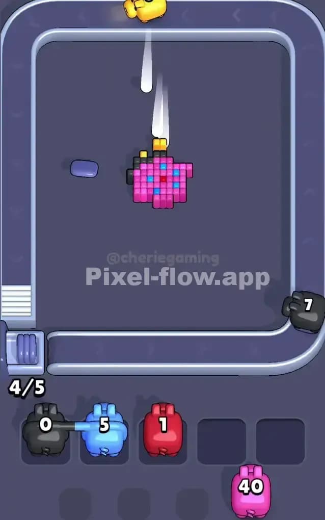 Pixel Flow Level 271 Solution 3