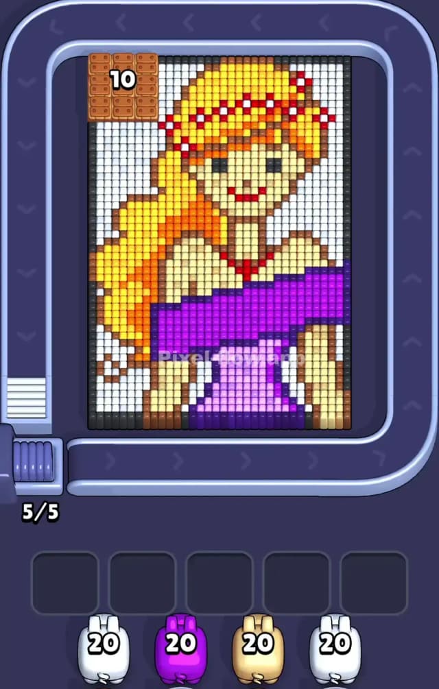 Pixel Flow Level 820 Gameplay