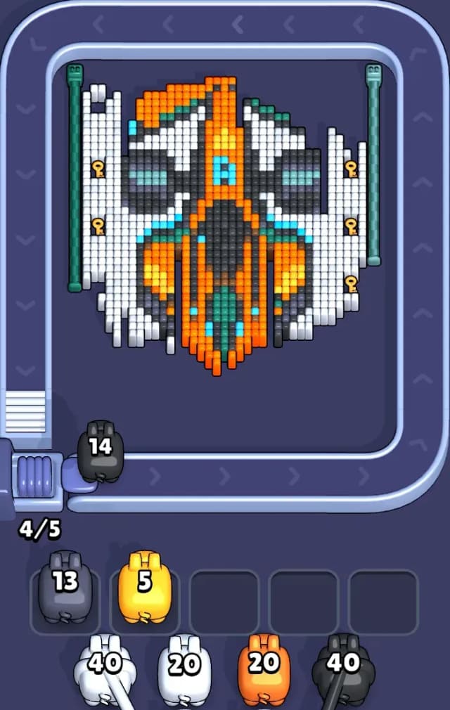 Pixel Flow Level 699 Solution 1