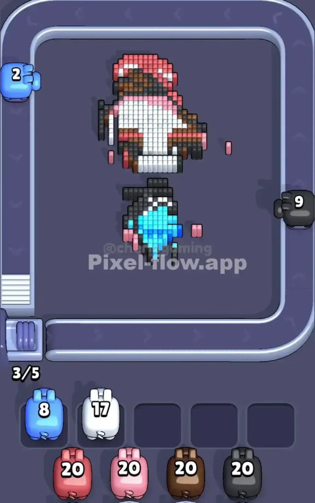 Pixel Flow Level 229 Solution 2