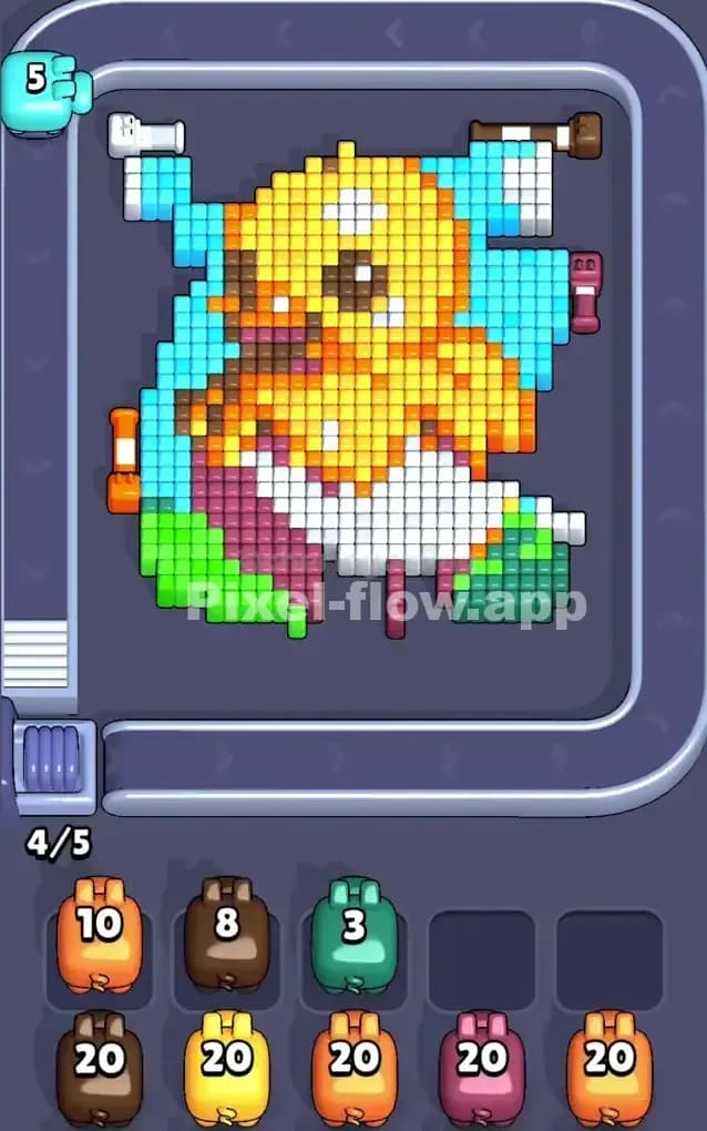 Pixel Flow Level 268 Solution 1