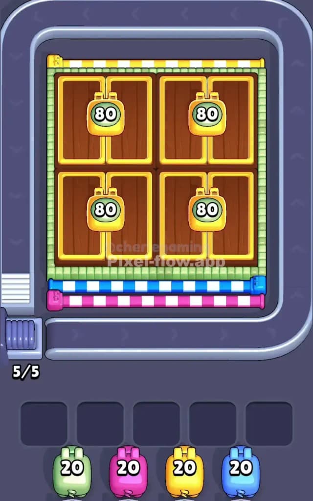 Pixel Flow Level 353 Gameplay