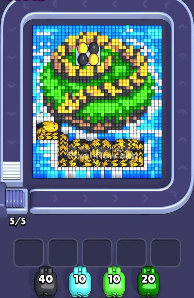 Pixel Flow Level 1643 Gameplay