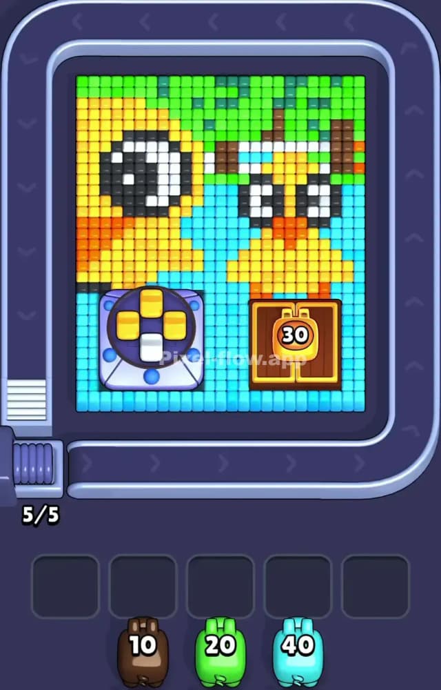 Pixel Flow Level 1120 Gameplay