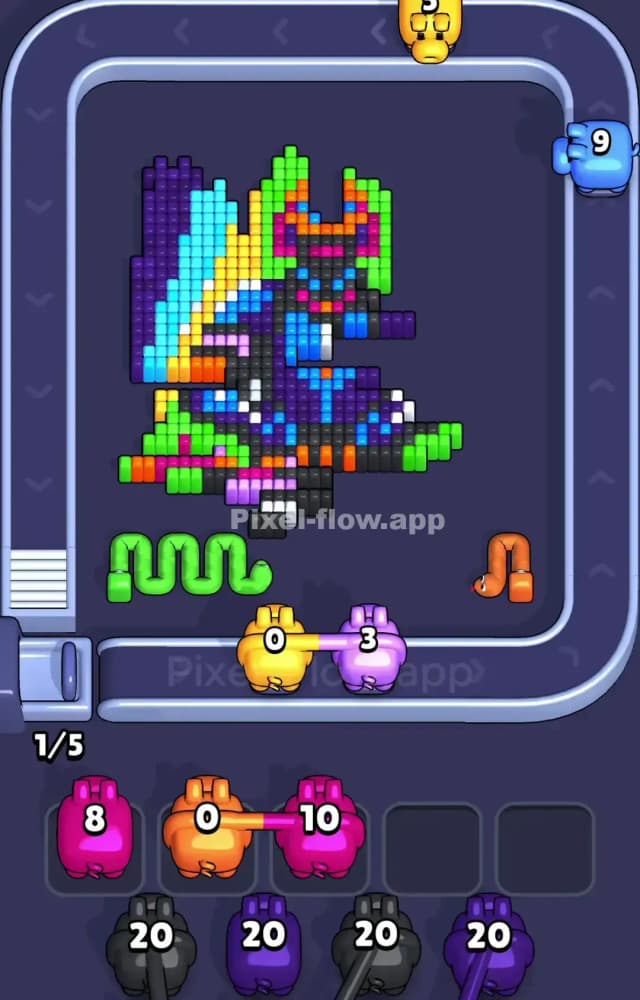 Pixel Flow Level 979 Solution 2