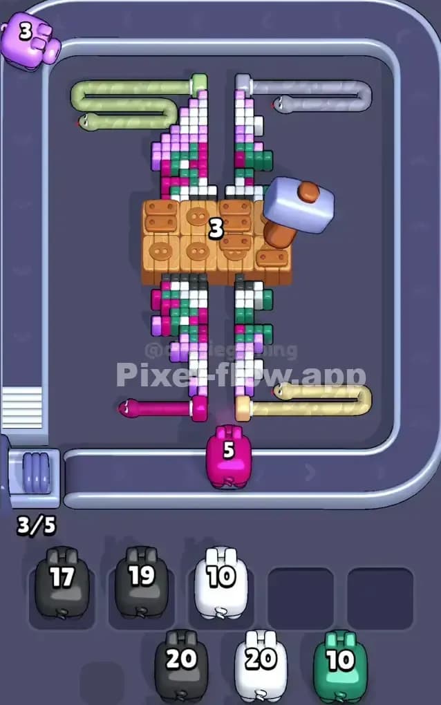 Pixel Flow Level 263 Solution 2