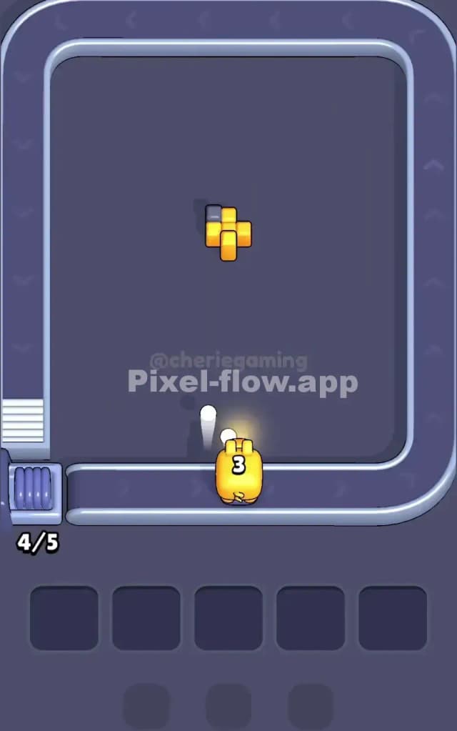 Pixel Flow Level 115 Solution 3