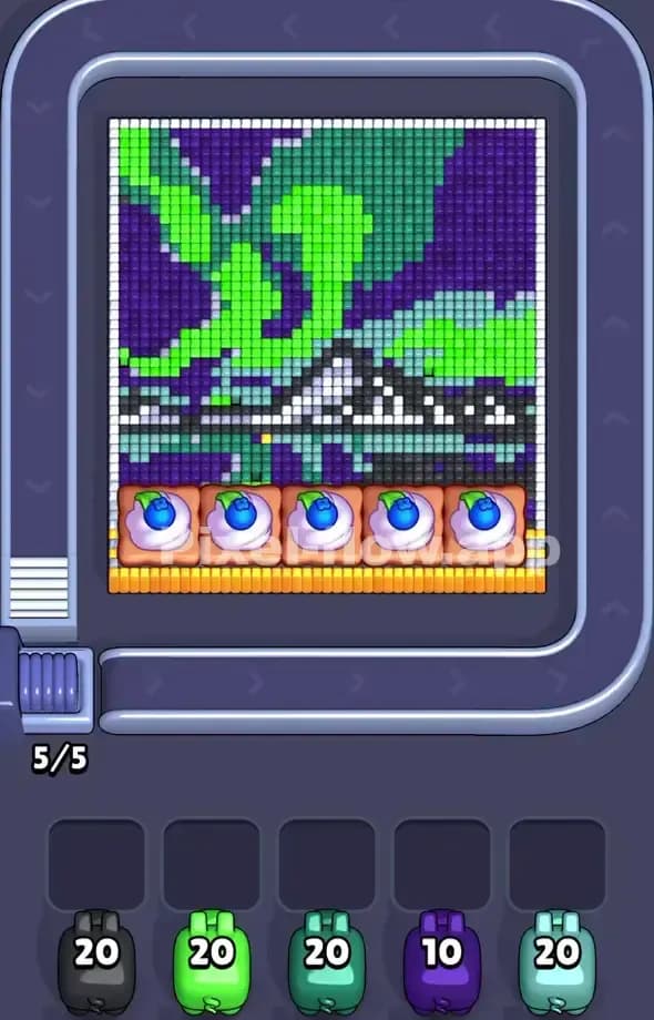 Pixel Flow Level 557 Gameplay