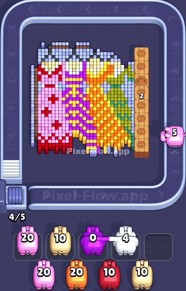 Pixel Flow Level 1058 Solution 1