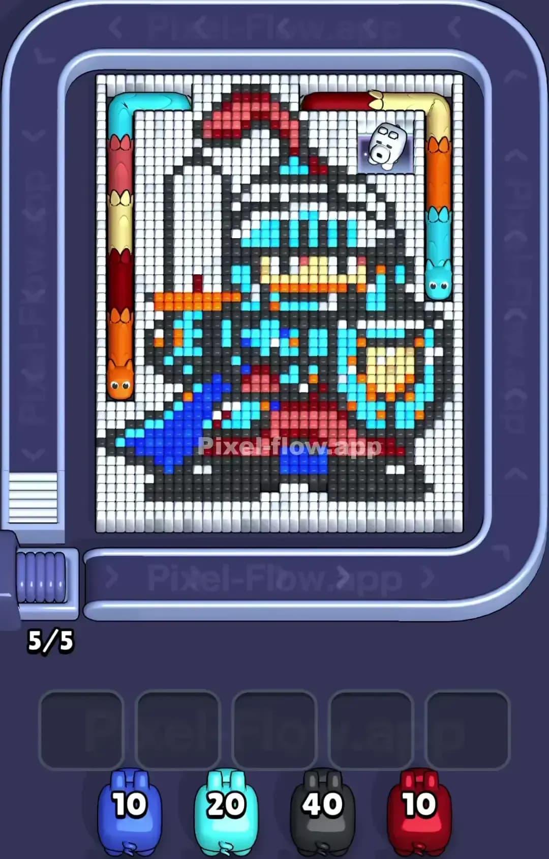 Pixel Flow Level 1310 Screenshot