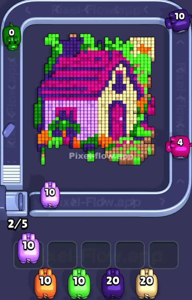 Pixel Flow Level 1381 Solution 1