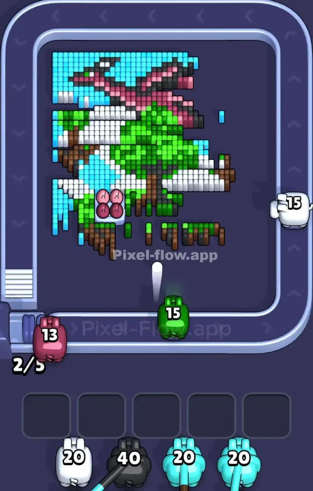 Pixel Flow Level 797 Solution 2