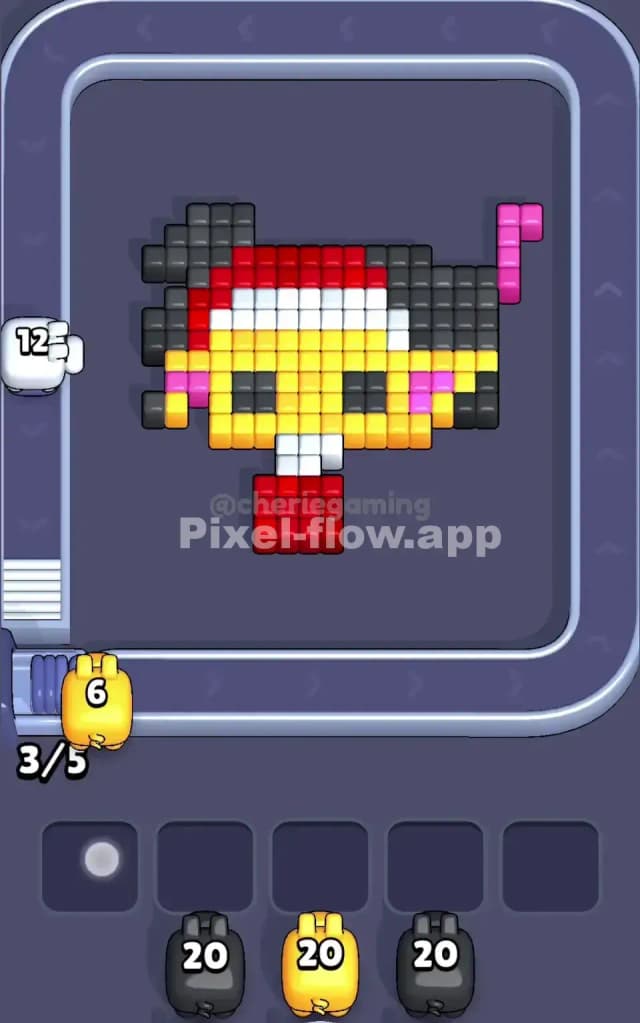 Pixel Flow Level 9 Solution 2