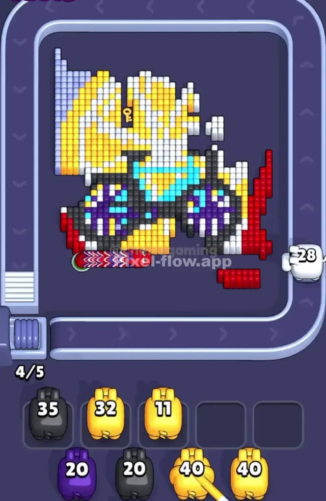 Pixel Flow Level 1714 Solution 2