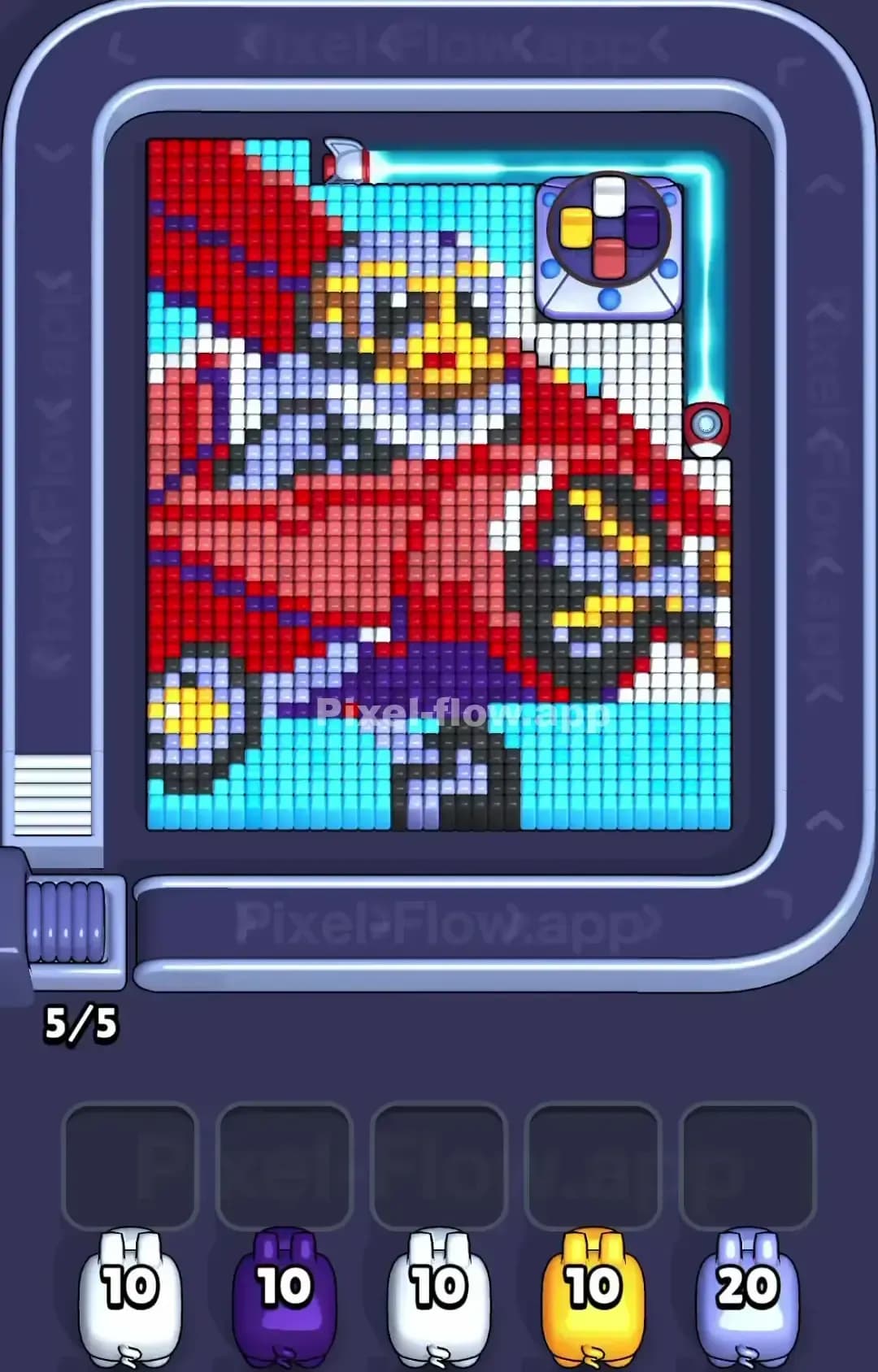 Pixel Flow Level 1353 Screenshot