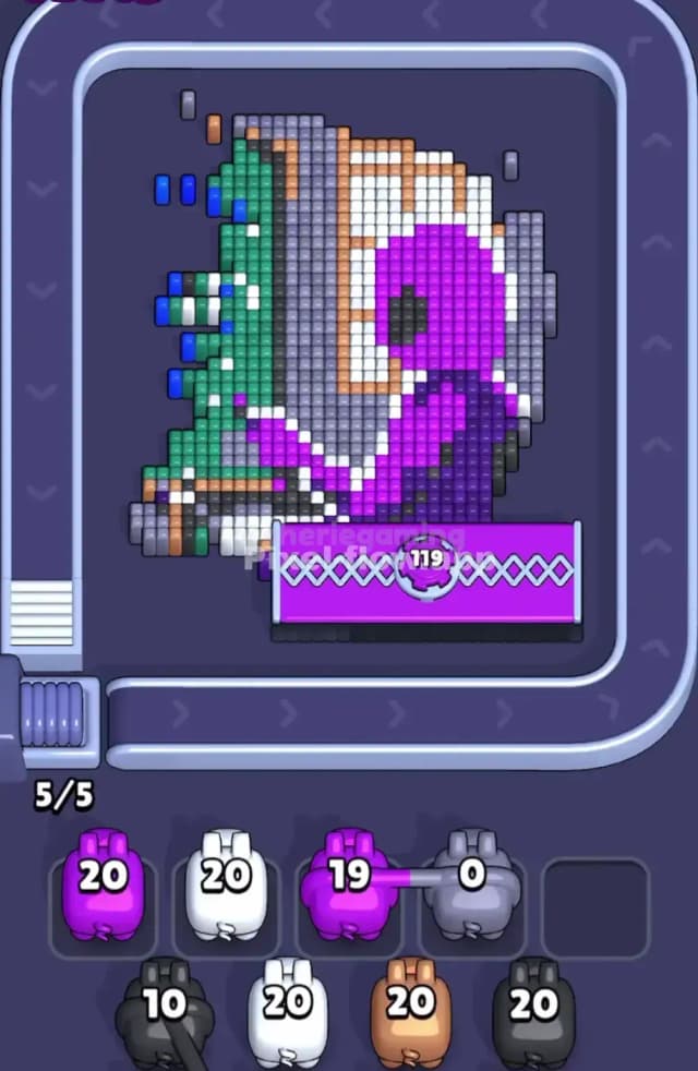 Pixel Flow Level 1613 Solution 1