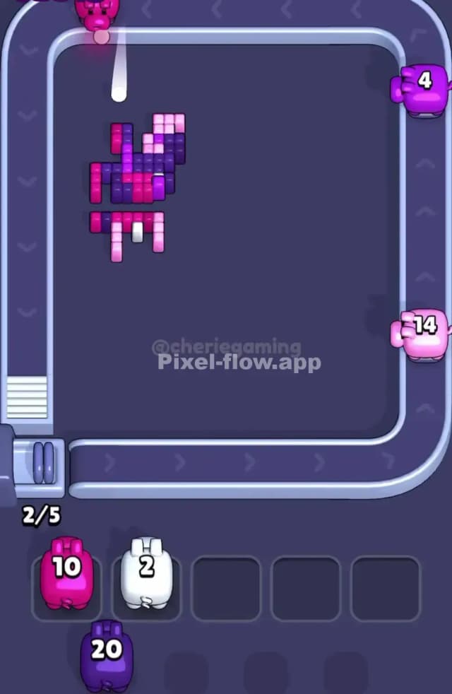Pixel Flow Level 1651 Solution 3