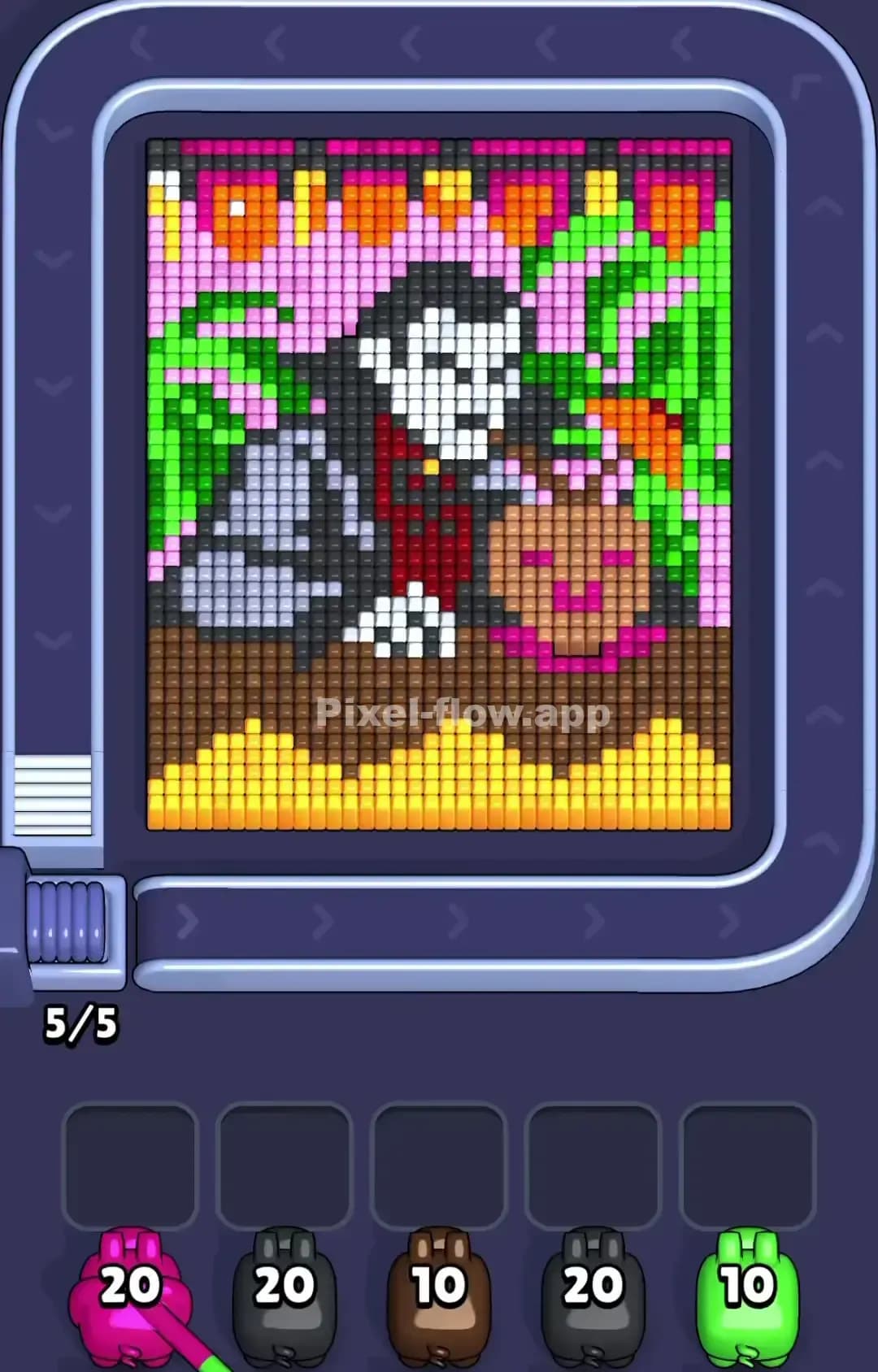 Pixel Flow Level 1133 Screenshot