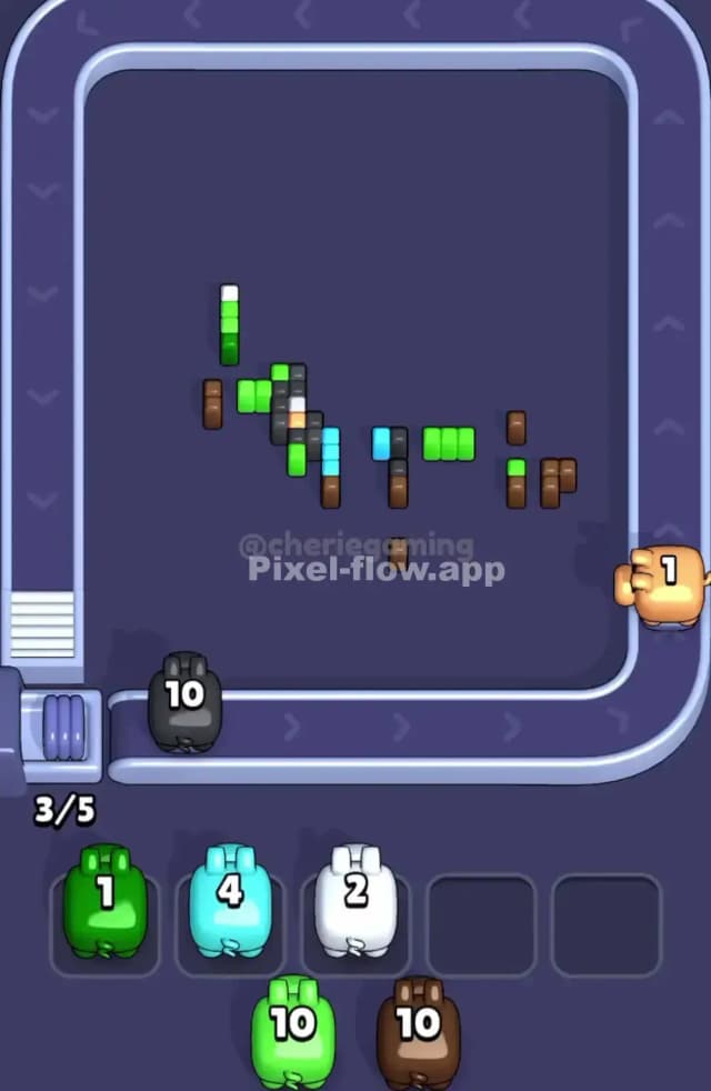 Pixel Flow Level 1801 Solution 3