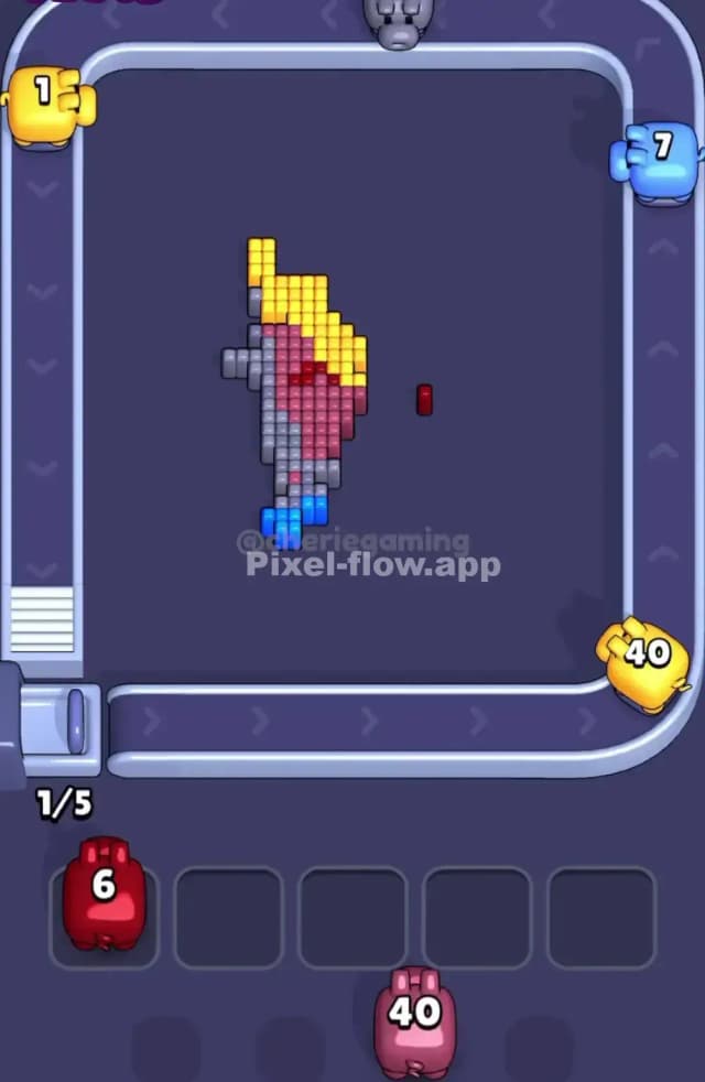 Pixel Flow Level 1704 Solution 3