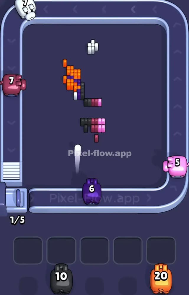 Pixel Flow Level 984 Solution 3