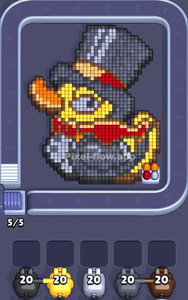 Pixel Flow Level 308 Gameplay