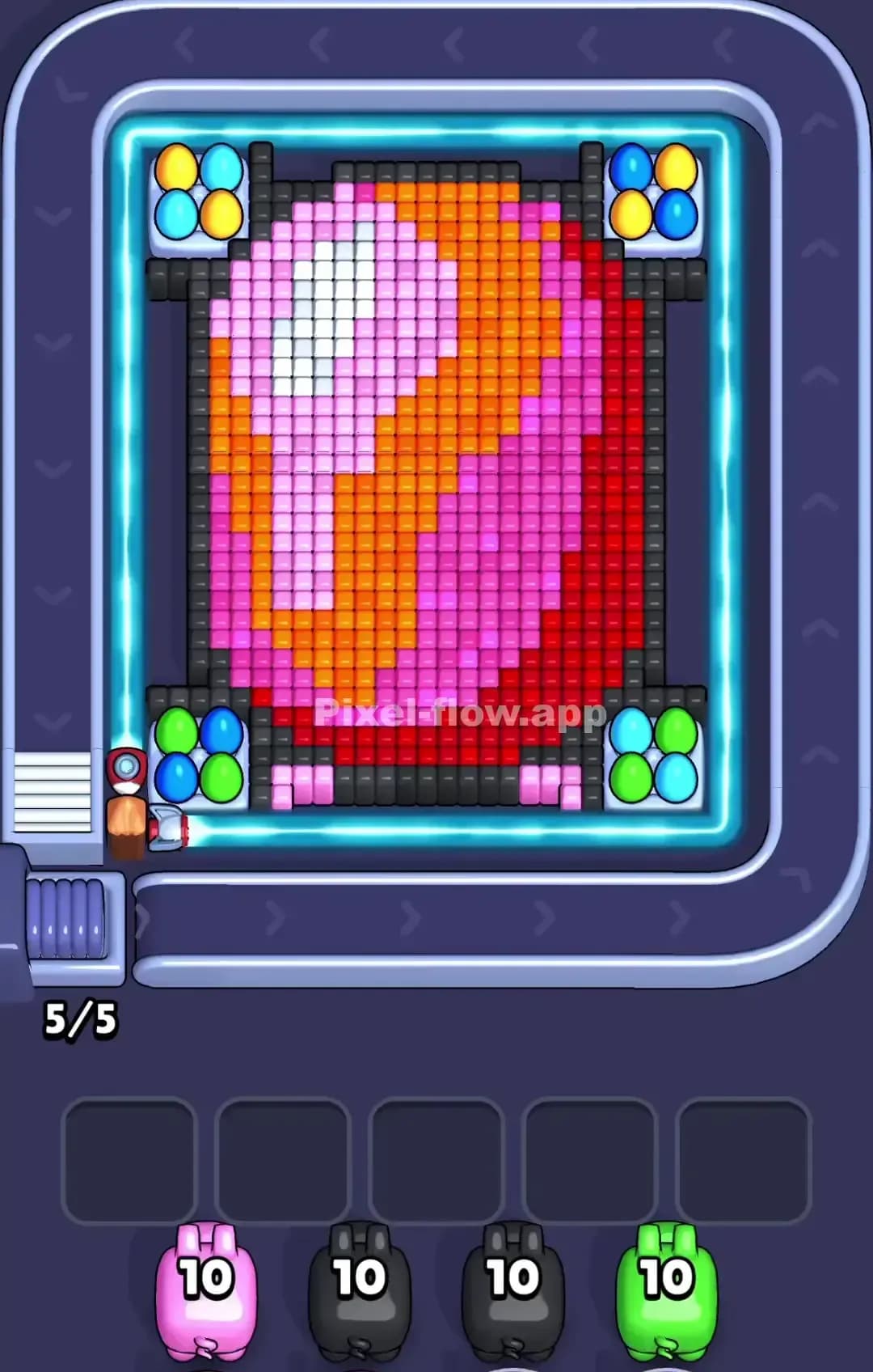 Pixel Flow Level 868 Screenshot