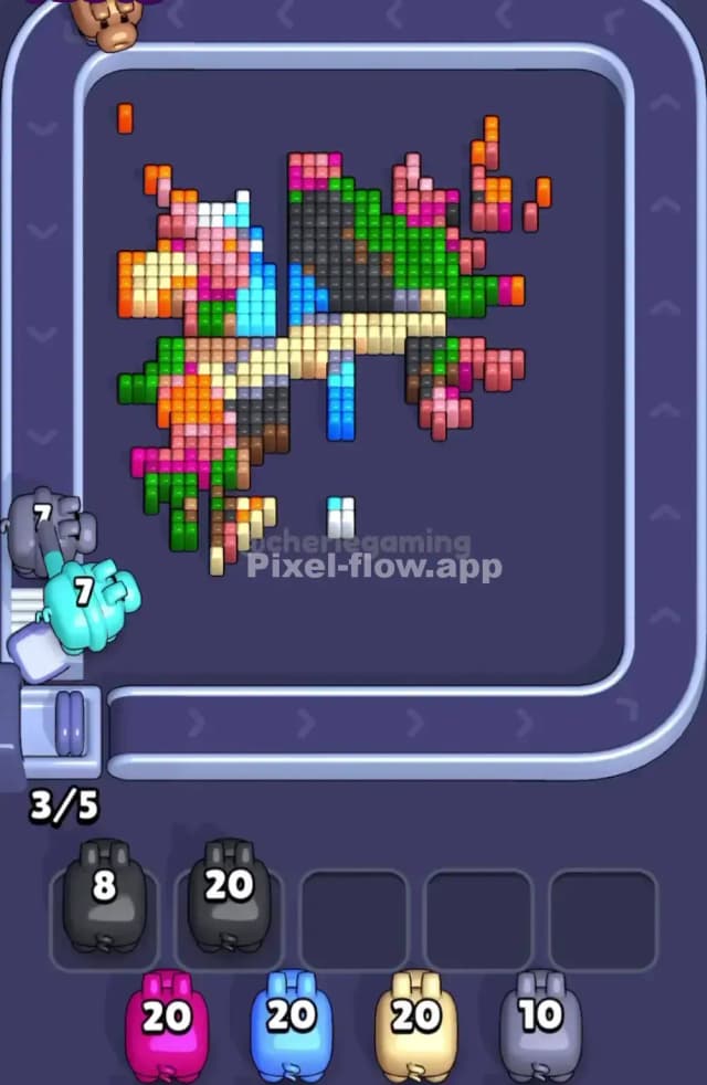 Pixel Flow Level 1645 Solution 2