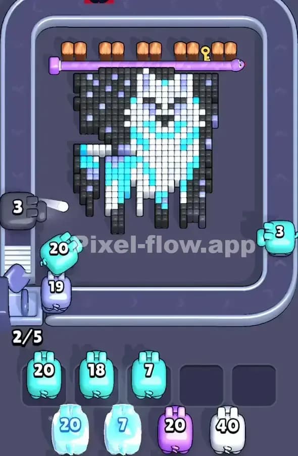 Pixel Flow Level 365 Solution 2